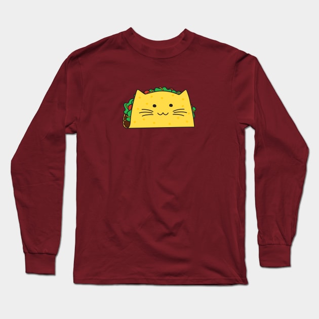 Tacocat Long Sleeve T-Shirt by LesliePress